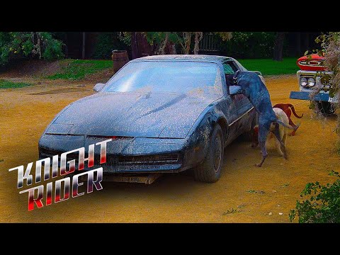 KITT Gets Really Dirty | Knight Rider