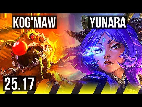 KOG'MAW & Senna vs YUNARA & Lulu (ADC) | NA Challenger | 25.17