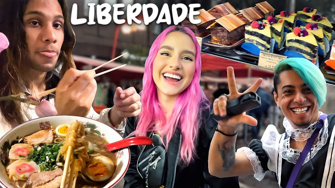 Fomos na Liberdade e deu tudo errado! Ft. @TsukiUraya @LanzinhoOficial e @BatataComPepino