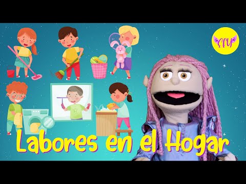 Labores en el hogar para niños 🏡💕🧹✨🧽