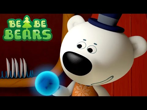 Be Be Bears - Bjorn & Bucky  💚 Bí mật của ảo thuật 💚 Phim Hoạt Hình Vui Nhộn Cho Trẻ Em