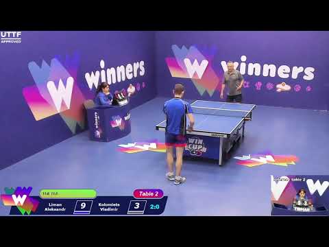 WINners CUP table 2  06.01  Liman Aleksandr - Kolomiets Vladimir 21:30