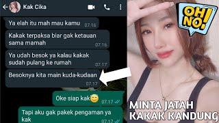 Download lagu MINTA JATAH KE KAKAK KANDUNG DI RANJANG PART 3 || CHAT STORY mp3