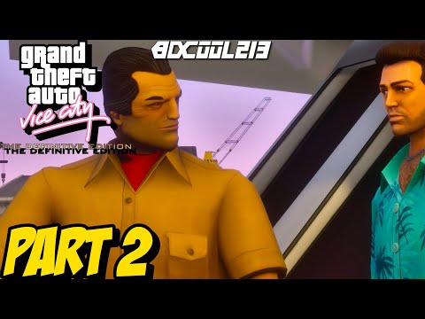 GTA VICE CITY DEFINITIVE EDITION Gameplay Walkthrough Part 2 - PC 4K 60FPS