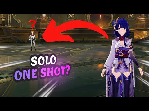 Raiden Shogun can solo bosses (Deathmatch) ? | Genshin Impact