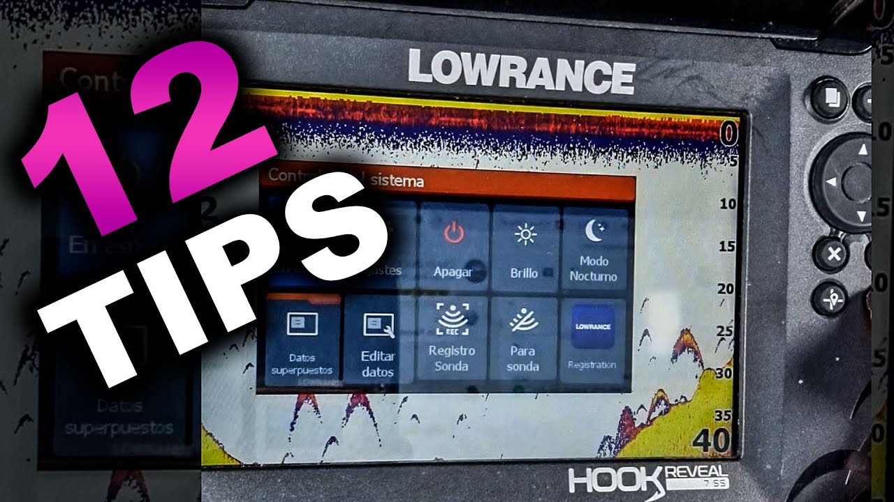 12 TIPS sobre la LOWRANCE HOOK REVEAL