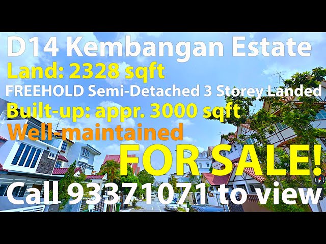 undefined of 3,000 sqft (built-up) Landed House for Sale in Kembangan Estate