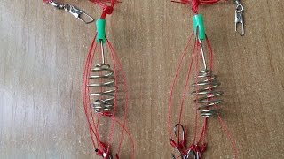 Готовые кормушки для рыбалки с крючками