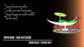 Download lagu Dhyo Haw - Ada Aku Disini (drums only) [chord gitar & lirik] mp3