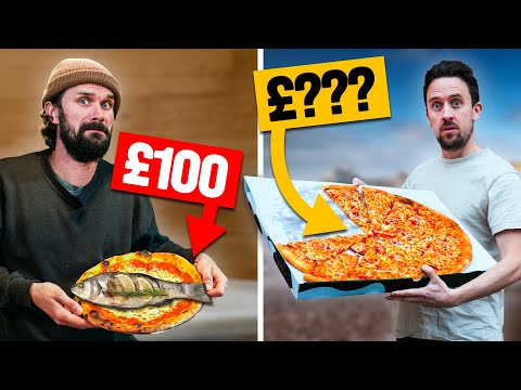 Cheapest Pizza VS Most Expensive Pizza