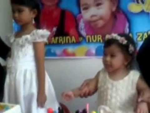Eryna Zahra And Nurin Afrina Birthday