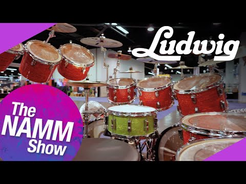 NAMM 2026 - Inside the Ludwig Booth