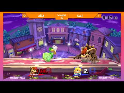 Jax Smash Weekly 5/3 - Ada(Lucina, Bowser) vs. saj(Bayonetta, Peach) Winners R3