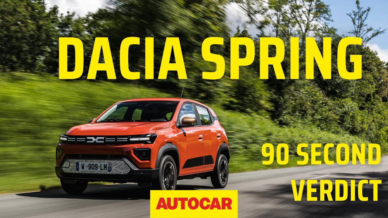 Dacia Spring .:. 90 Second Review of £15k EV