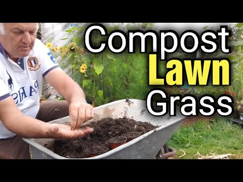 How to Compost Lawn Grass | Composting for Beginners | Gardening for Beginners