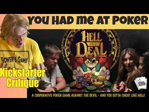 Hell of a Deal - Co-op Poker?! Kickstarter Critique Review