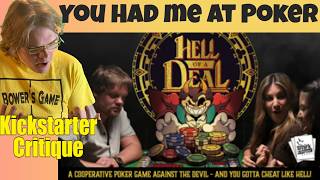 Hell of a Deal - Co-op Poker?! (B+) Kickstarter Critique Review