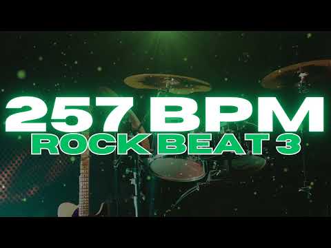257 BPM - Rock Drum Beat - Loop 3