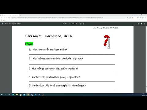 Frågor till bilresan till Härnösand del 6