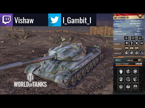 WZ-111 model 5A - Still Lethal As Always: 9K Damage: WoT Console - World of Tanks Console