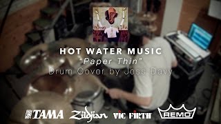 Hot Water Music - Paper Thin (Drum Cover)