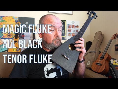 Got A Ukulele Retrospective - Magic Fluke All Black Tenor Fluke - 4K