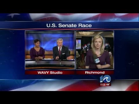 Decision 2012: Anne McNamara reports on George Allen's concession