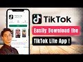 How To Download TikTok Lite
