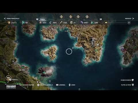Assassin's Creed Odyssey tutti i luoghi subacquei LISTA FACILE DA CONTROLLARE