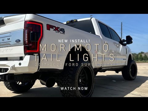 2017-2022 Ford Super Duty XB LED Tail Lights from Morimoto - Review & Install