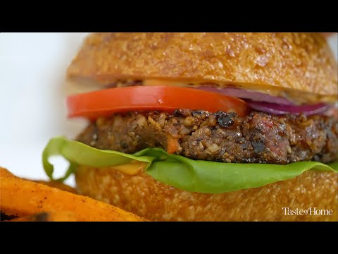 The Best Veggie Burger I Taste of Home