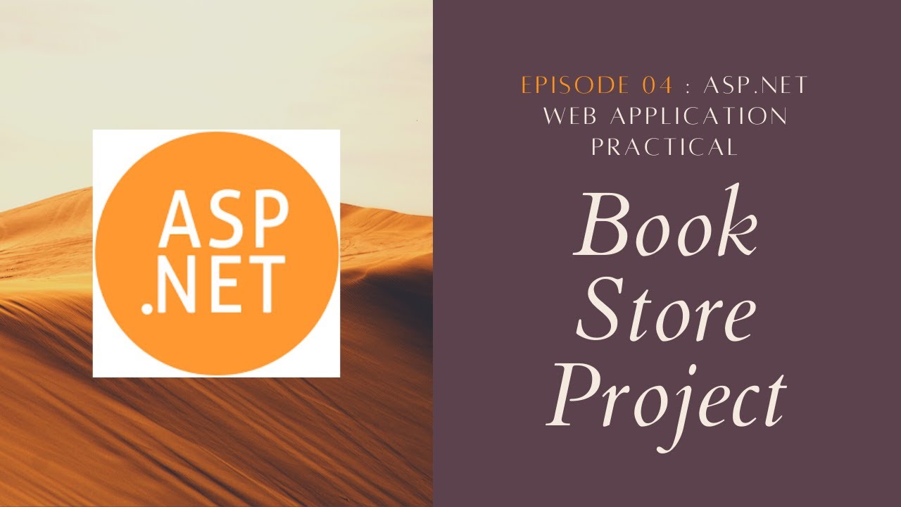 ASP NET Web Application Tutorial Step by Step Part 04 Book Store Project