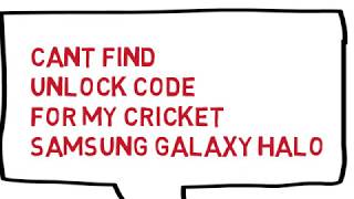 Unlock Network Locked Samsung Galaxy Halo