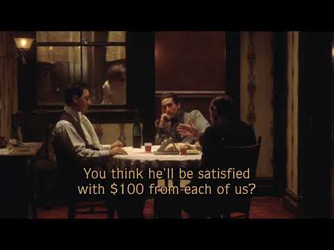 The Godfather Part II Deleted Scene - Discussing how to pay Fanucci