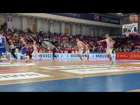 Końcówka meczu Legia Warszawa 78:70 Anwil Włocławek (16.10.2022) | LEGIA KOSZ