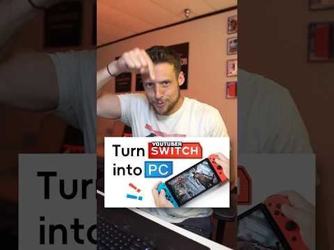 He Modded a Nintendo Switch for PC Gaming 😱