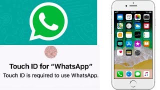 How to enable "Touch ID" to unlock Whatsapp - New Feature for iPhone only 2020