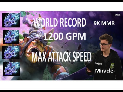 Miracle Alchemist 1200 GPM WORLD RECORD. NO RADIANCE FULL ATTACK SPEED
