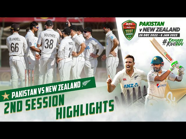 2nd Session Highlights | Pakistan vs New Zealand | 1st Test Day 5 | PCB | MZ2L 2nd Session Highlights | Pakistan vs New Zealand | 1st Test Day 5 | PCB | MZ2L