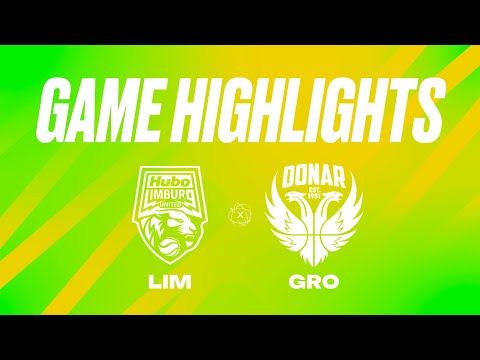 Hubo Limburg United vs. Donar Groningen - Game Highlights