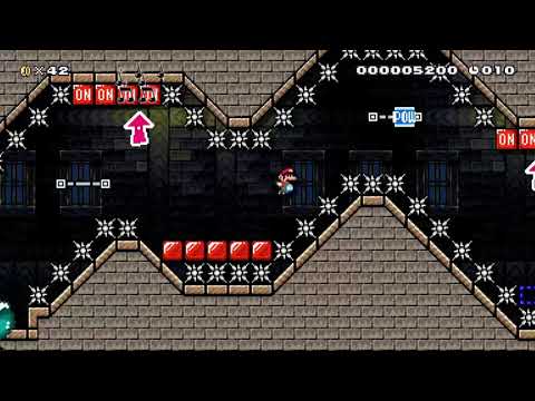 Super Mario Maker 2 Impossible level