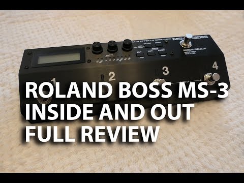 Roland Boss MS-3 Effects Switcher Unit | A Closeup Inside and Out Review | Tony Mckenzie