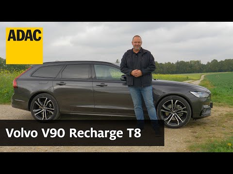 Volvo V90 Recharge T8 AWD im Test: Überzeugt der große Schwede mit Plug-In Hybrid? | ADAC