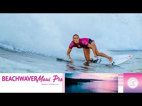 Moore vs. Conlogue vs. Macedo - Round Three, Heat 4 - Beachwaver Maui Pro 2018