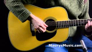 Video thumbnail for The Martin D-35E Retro at MaurysMusic.com by Maury's Music