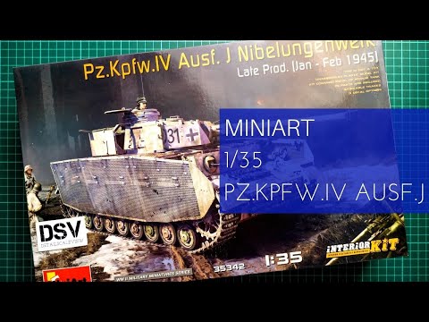 Miniart 1/35 Pz.Kpfw.IV Ausf.J Nibelungenwerk Late Prod. (35342) Review