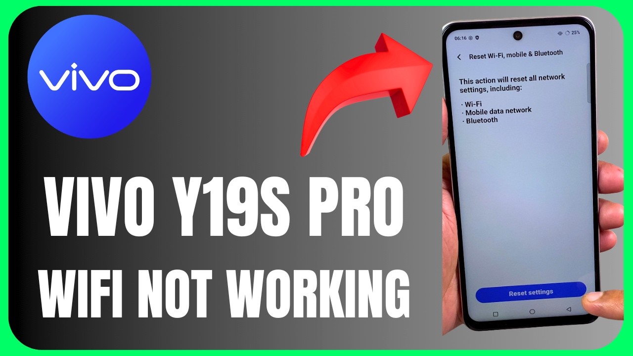 📶 Vivo Y19s Pro WiFi & Bluetooth Not Working 😱📱 | Fix Network Problem Fast! 🔥