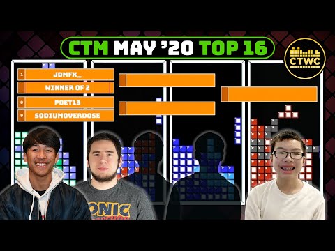May 2020 CTM - Orange Bracket - Classic Tetris Monthly
