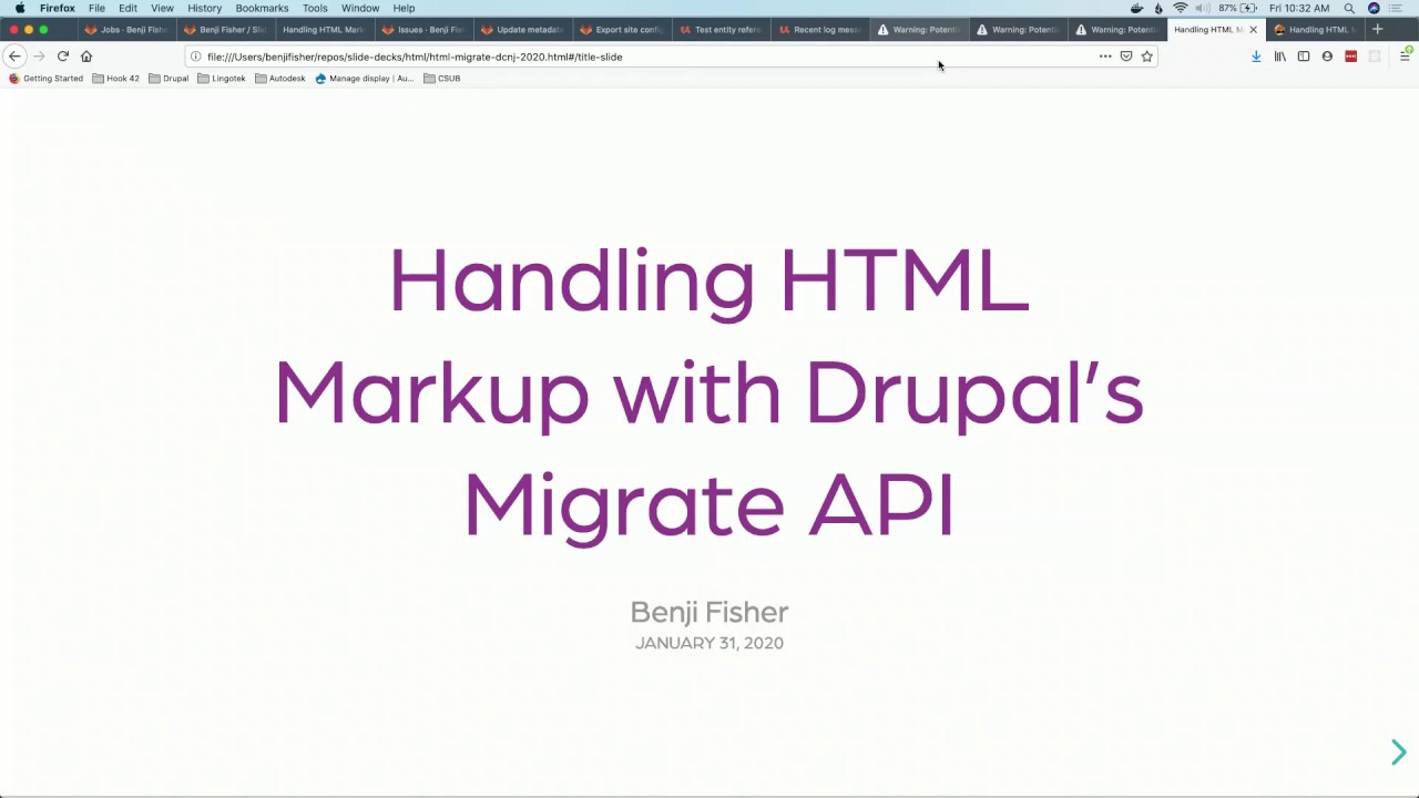 Handling HTML Markup with Drupal's Migrate API