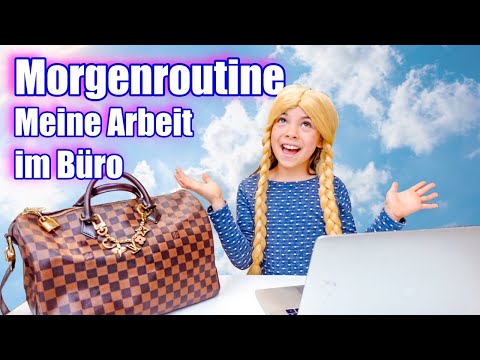 Meine echte Morgenroutine | Wenn ich groß bin | Ich arbeite im Büro | Clarielle